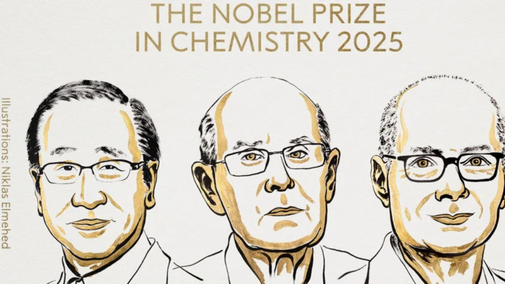 Tres galardonados con el Nobel de Química por investigaciones de nuevas estructuras moleculares