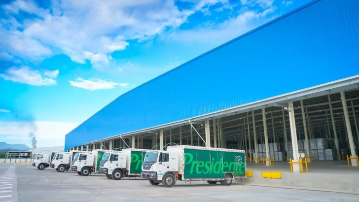  Exterior del Hub logístico de Cervecería Nacional Dominicana.