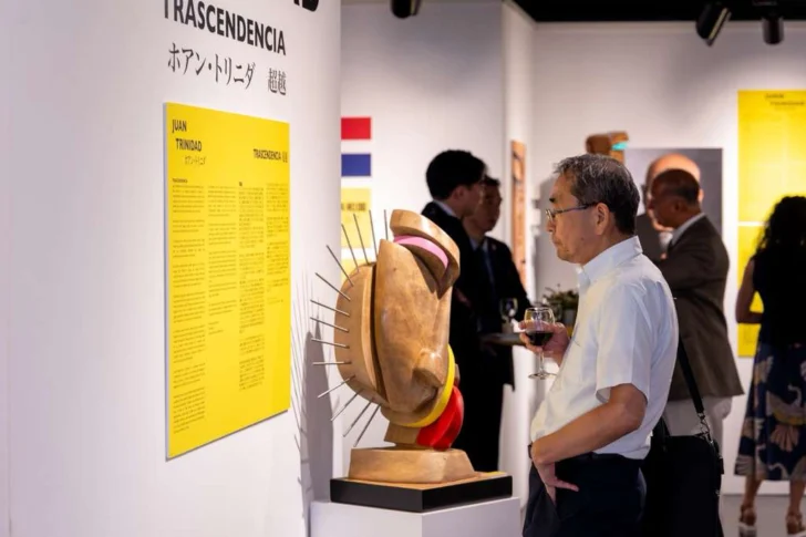 Juan Trinidad inaugura su primera exposición individual en Tokio, Japón
