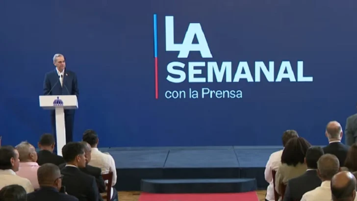 Rueda de prensa semanal del presidente Abinader Rueda de prensa semanal del presidente Abinader