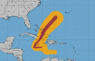 Melissa deja tres islas sin luz, daño en infraestructuras y carreteras anegadas en Bahamas