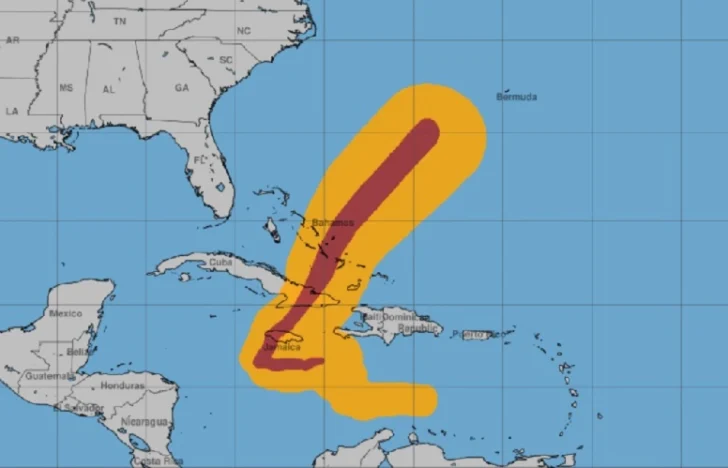 Melissa deja tres islas sin luz, daño en infraestructuras y carreteras anegadas en Bahamas