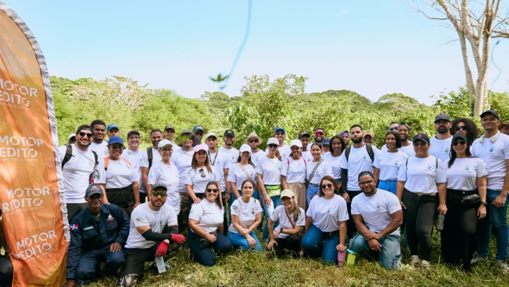 Motor Crédito reforesta Humedales del Ozama con 500 plantas nativas