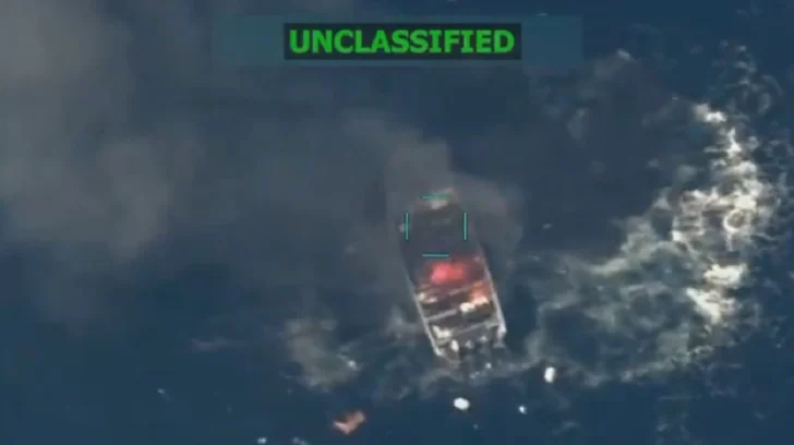 EEUU perpetra otro ataque contra supuesta 'narcolancha' y ya mata a 62 personas