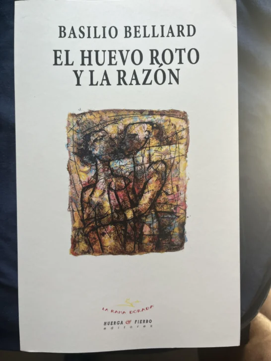 Basilio Belliard publica ensayo 'El huevo roto y la razón'