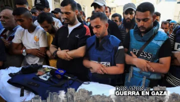 Matar al mensajero: más de 240 periodistas asesinados en dos años de guerra en Gaza