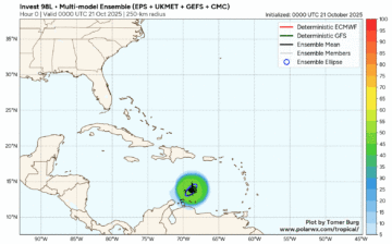 Se forma la tormenta tropical Melissa en el Caribe y amenaza como huracán a Haití