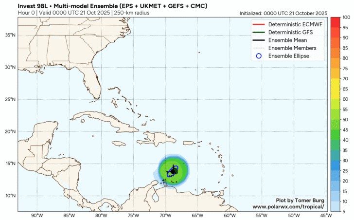 Se forma la tormenta tropical Melissa en el Caribe y amenaza como huracán a Haití Se forma la tormenta tropical Melissa en el Caribe y amenaza como huracán a Haití