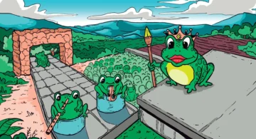 La rana que no supo elegir La rana que no supo elegir