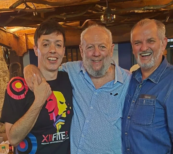  Roberto Peloni, Freddy y Danilo Ginebra.