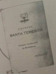 El colegio Santa Teresita sobre las ruinas del ciclón San Zenón