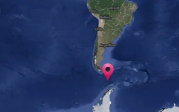 Potente terremoto de magnitud 7,8 se registra en el mar entre Sudamérica y la Antártida Potente terremoto de magnitud 7,8 se registra en el mar entre Sudamérica y la Antártida
