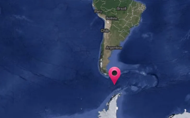Potente terremoto de magnitud 7,8 se registra en el mar entre Sudamérica y la Antártida
