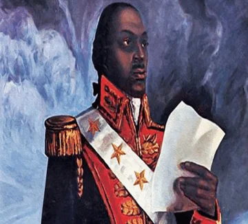  Toussaint Louverture, líder de la Revolución Haitiana.