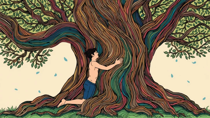 Árboles abrazados Árboles abrazados