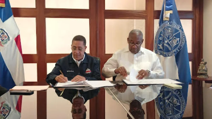 UASD y DIE firman convenio que habilitará pasantías a estudiantes ingeniería civil