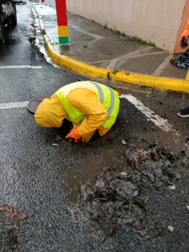 ADN tiene en las calles 1,500 brigadistas por tormenta Melissa