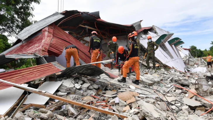 Filipinas: un terremoto deja 69 muertos y los hospitales reciben decenas de heridos