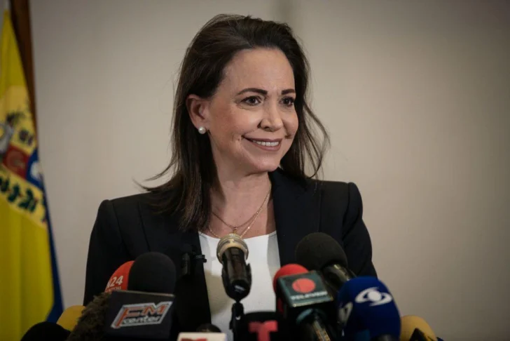 La venezolana María Corina Machado recibe el premio Nobel de la Paz 2025