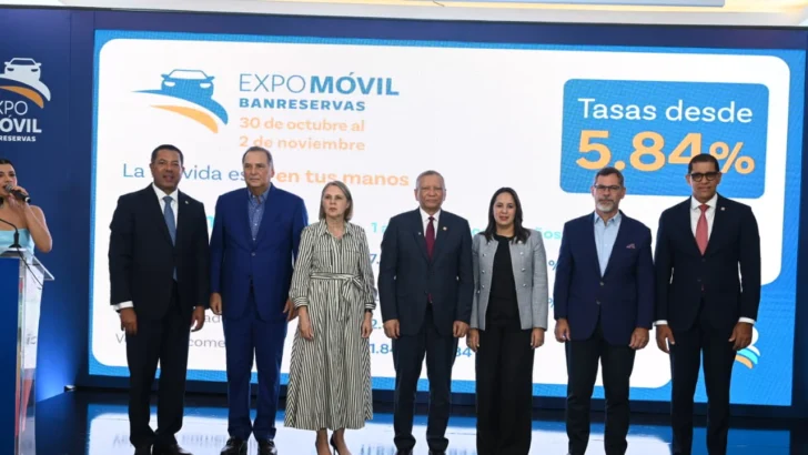 Inaugurada la Expomóvil Banreservas 2025 con tasas de interés desde 5.84% Inaugurada la Expomóvil Banreservas 2025 con tasas de interés desde 5.84%