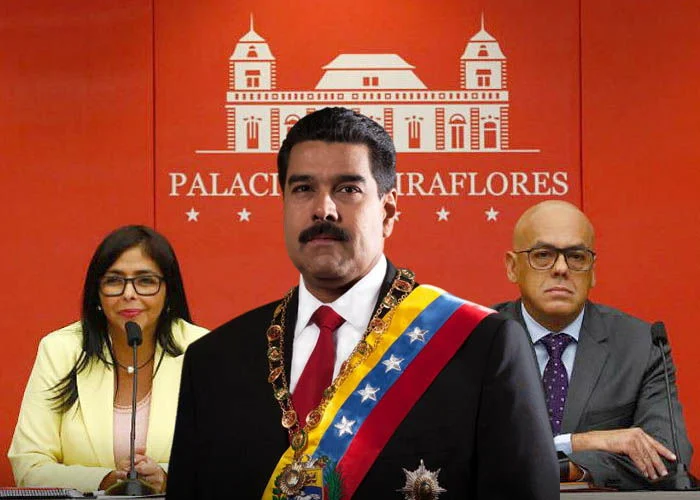 hermanos-Delcy-Rodriguez-y-Jorge-Rodriguez-con-Maduro hermanos-Delcy-Rodriguez-y-Jorge-Rodriguez-con-Maduro