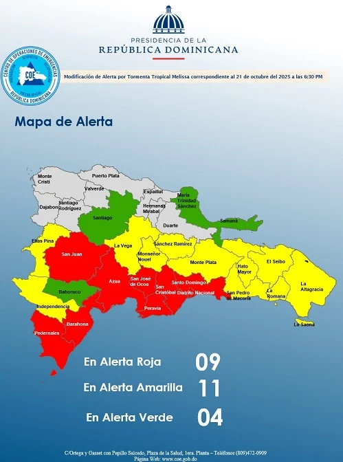 SNS se activa para garantizar servicios de salud durante el paso de la tormenta SNS se activa para garantizar servicios de salud durante el paso de la tormenta