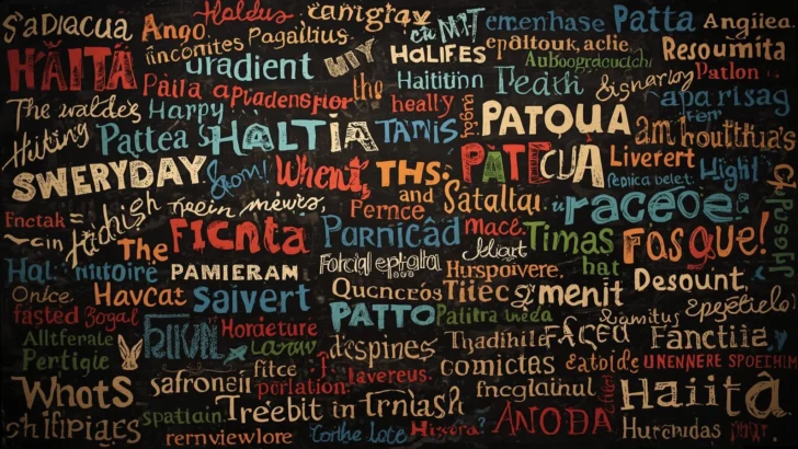 Palabras del patuá  que son usadas aquí frecuentemente
