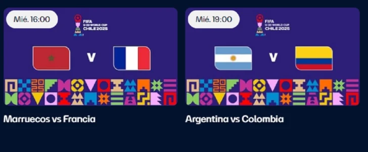 Colombia y Argentina buscarán hoy llegar a la final del Mundial Chile 2025 Colombia y Argentina buscarán hoy llegar a la final del Mundial Chile 2025