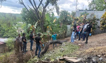 Hallan restos humanos calcinados frente a vivienda de mujer desaparecida Hallan restos humanos calcinados frente a vivienda de mujer desaparecida