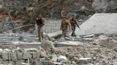 Líbano: El lecho del río Litani, 