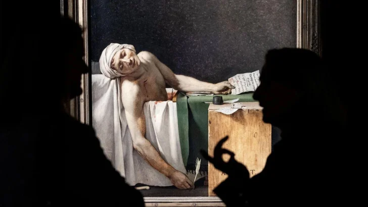 Los mensajes ocultos en 'La muerte de Marat', una de las escenas del crimen más famosas de la historia del arte