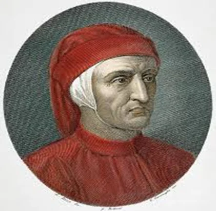  Dante Alighieri, autor del poema Divina Comedia, principal precursor<br />del renacimiento italiano.