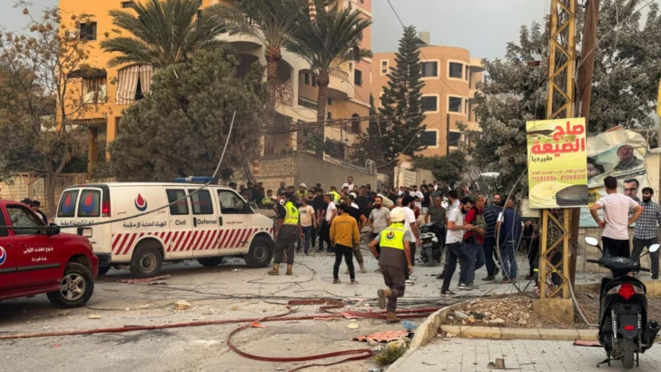 Israel bombardea cuatro poblados del sur de Líbano y deja un herido tras ordenar evacuación urgente