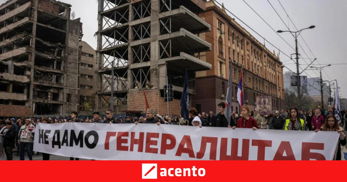 Miles de serbios protestan en Belgrado contra el lujoso proyecto ...