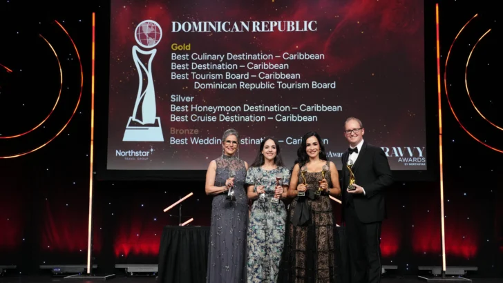 República Dominicana gana tres premios de oro en los premios de turismo Travvy Awards 2025