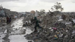 En Gaza, la llegada del invierno y las lluvias precarizan aún más a la población del enclave