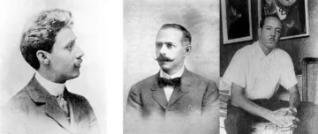  Abelardo Rodríguez Urdaneta, Leopoldo Navarro y Gilberto Hernández Ortega - AGN