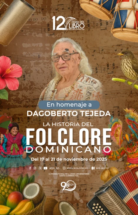 Feria del Libro de Historia Dominicana 2025 rendirá homenaje a Dagoberto Tejeda Feria del Libro de Historia Dominicana 2025 rendirá homenaje a Dagoberto Tejeda