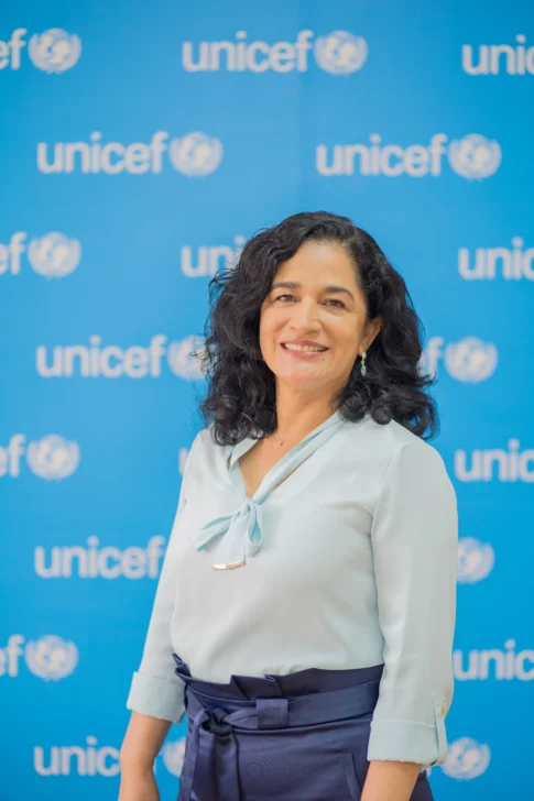  Anyoli Sanabria, representante interina de Unicef en el país.