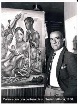  Escena del documental Colson. Renovarse o Morir, exhibido en premiere por Museo Bellapart, Fundación Jaime Colson y Larimar Films, en Caribbean Cinemas Downtown Center.