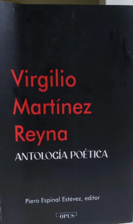  Virgilio Martínez Reyna. Antología poética. PORTADA
