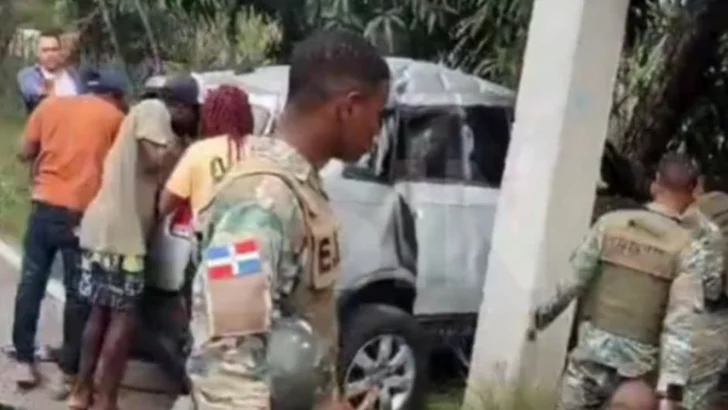 Siete haitianos indocumentados heridos tras accidente de vehículo en Dajabón Siete haitianos indocumentados heridos tras accidente de vehículo en Dajabón