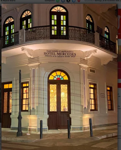 Luis Abinader inaugura Centro Cultural Banreservas de Santiago en el antiguo Hotel Mercedes Luis Abinader inaugura Centro Cultural Banreservas de Santiago en el antiguo Hotel Mercedes