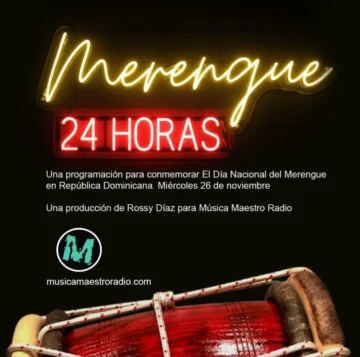 Anuncian maratón radial en celebración del Día Nacional del Merengue Anuncian maratón radial en celebración del Día Nacional del Merengue