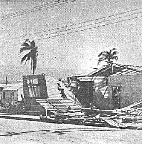  El huracán Inés azoló Pedernales y Barahona en 1966 y (Fotos de Historia en Gráfica).