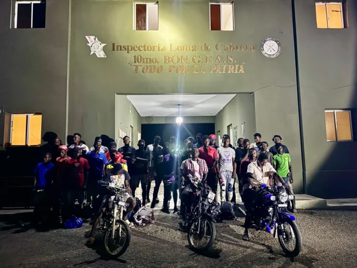 El ejército detiene a 42 haitianos sin documentos en Dajabón