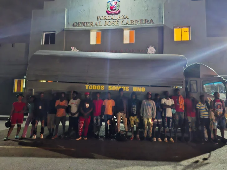 Ejército intercepta a 36 haitianos indocumentados en Dajabón y San Juan de la Maguana 