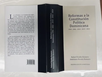 'Reformas a la Constitución Política Dominicana', de los hermanos Peralta Romero