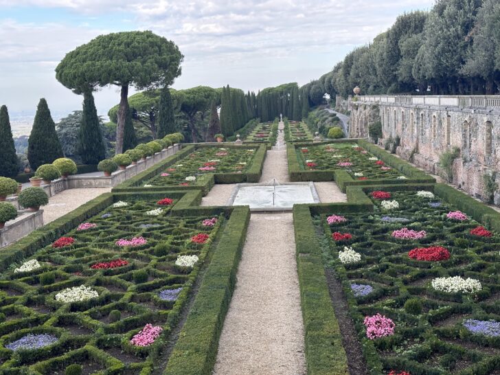  Castel Gandolfo, Jardín de la Villa papal