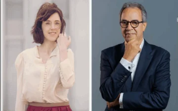  Irene Vallejo y José Mármol.